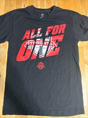 Toronto FC “All For One” Black Graphic Tee